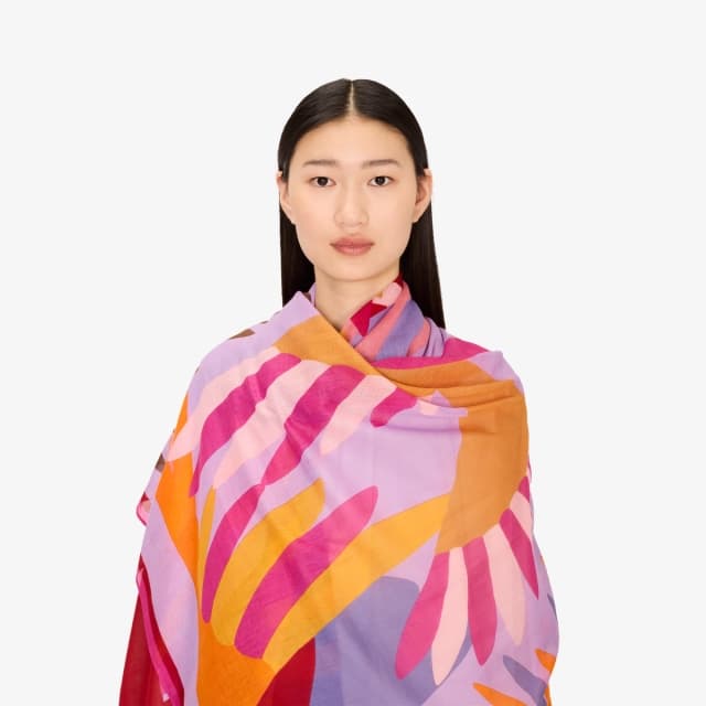 Inouï Editions Écharpe 100 - Voyage - Parme