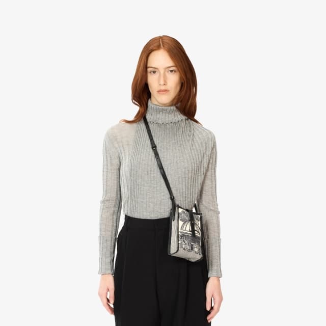 Inouï Editions Etui Trousse - Mirage - Noir Et Blanc