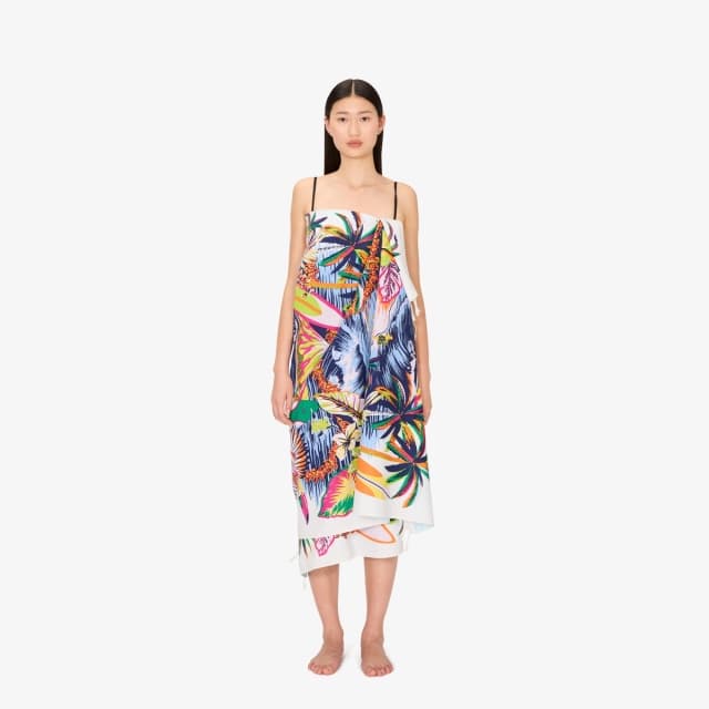 inouï editions Fouta 100 - Hawai - Blanc