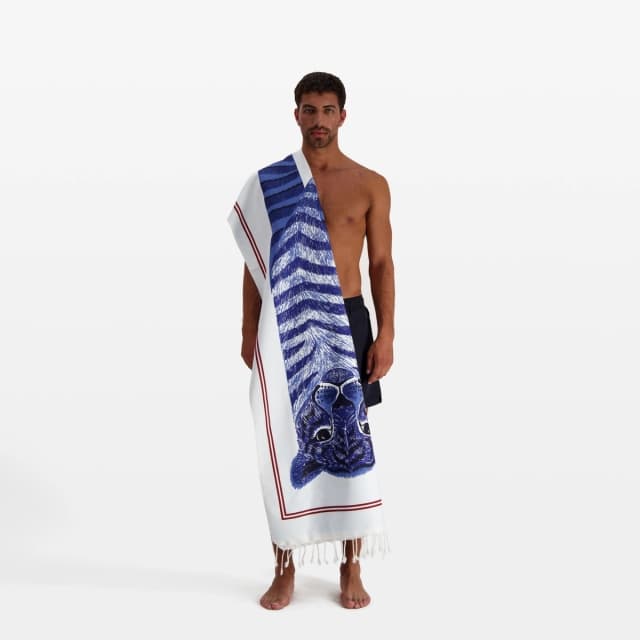 inouï editions Fouta 100 - King - Bleu