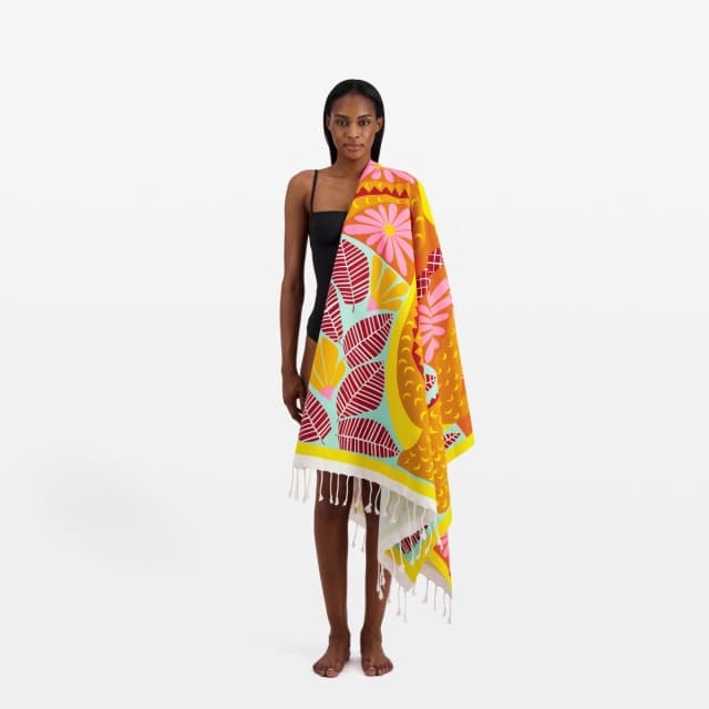 Inouï Editions Fouta 100 - Mangrove - Pastel