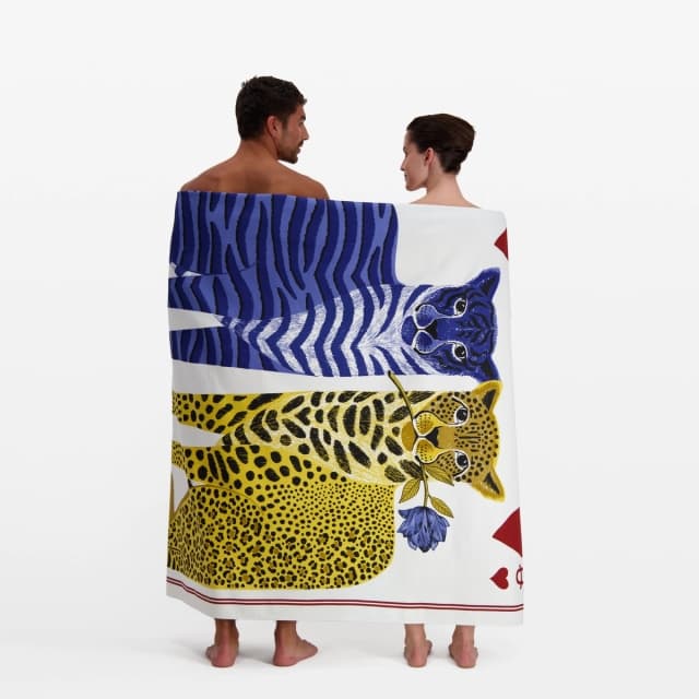 Inouï Editions Fouta 140 - King & Queen - Blanc