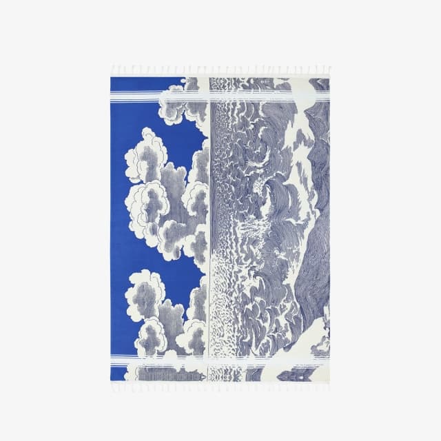 Inouï Editions Fouta 140 - Oceanique - Bleu Marine