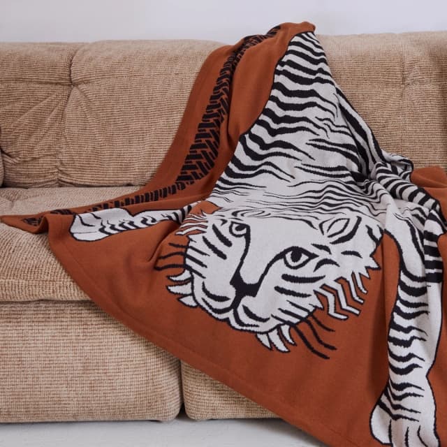 Inouï Editions Plaid 130 - Baldo - Caramel