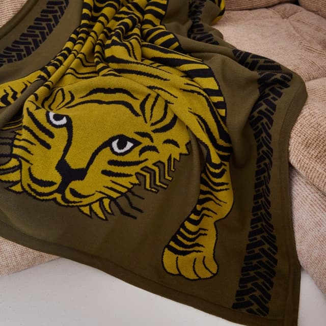 Inouï Editions Plaid 130 - Baldo - Vert