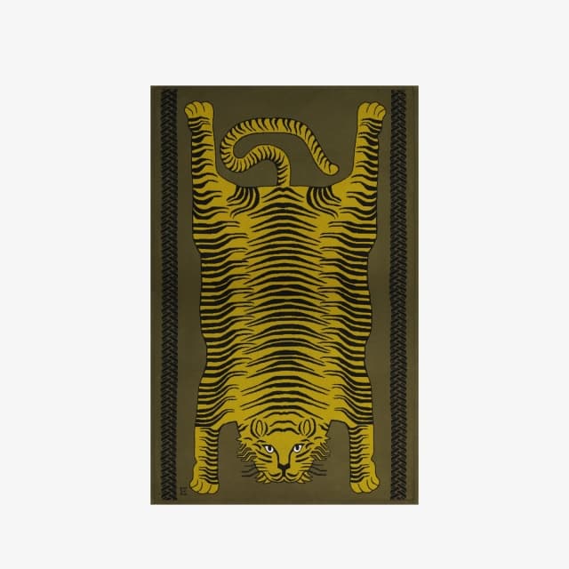 inouï editions Plaid 130 - Baldo - Vert