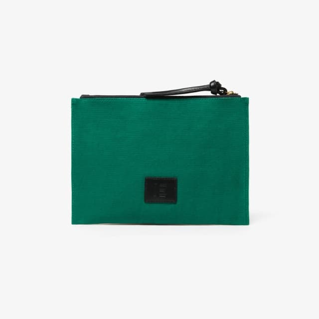 Inouï Editions Pochette Brodée - Poseidon - Vert