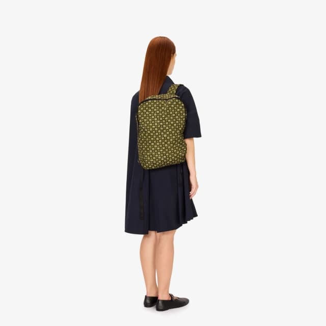 inouï editions Sac à dos - Cannage - Kaki