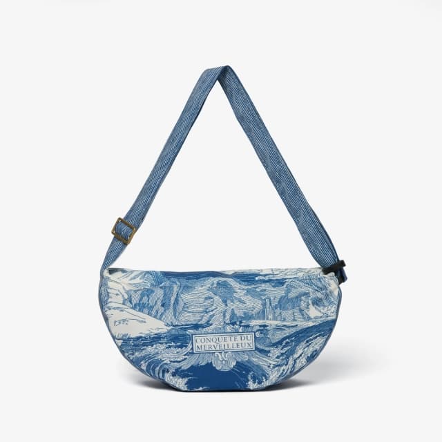 Inouï Editions Sac Banane - Balthazar - Bleu Marine