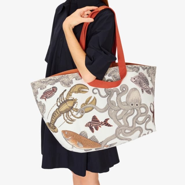 inouï editions Sac Cabas - Poseidon - Naturel