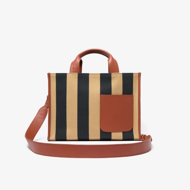 Inouï Editions Sac Nomade - Stripes - Sable