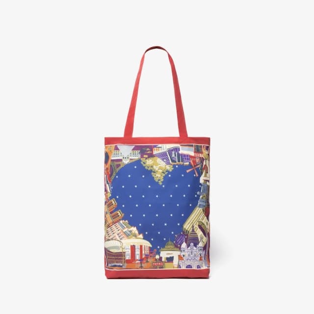 Inouï Editions Sac Shopper - J'Aime Paris - Rouge