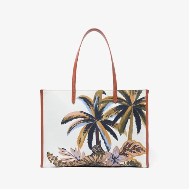 Inouï Editions Sac Shopping - Palmier - Naturel