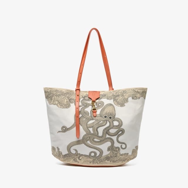Inouï Editions Sac Soft Shopping - Poseidon - Naturel