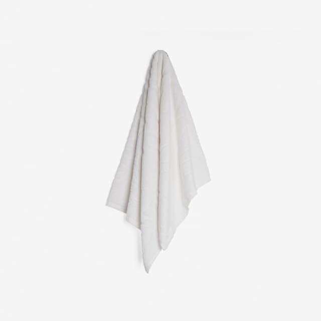 Inouï Editions Serviette De Bain 50 - Baldo - Blanc