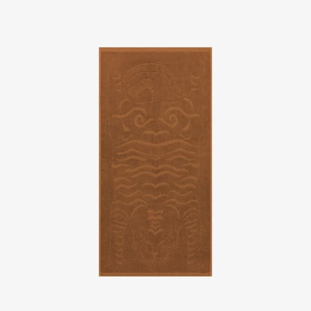 Inouï Editions Serviette De Bain 50 - Baldo - Caramel