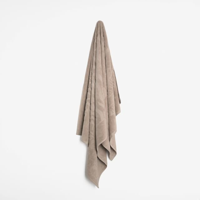 Inouï Editions Serviette De Bain 90 - Baldo - Sable