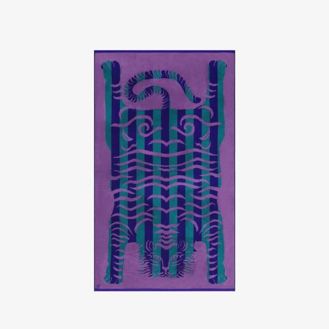 Inouï Editions Serviette De Plage - Baldo - Vert