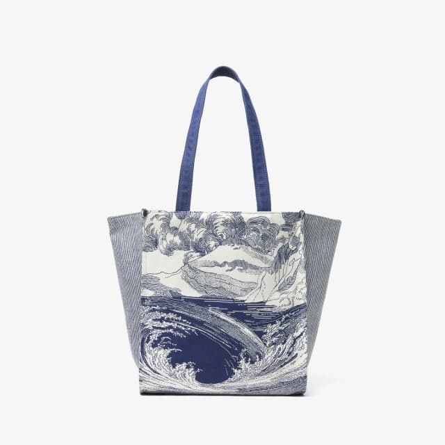 Inouï Editions Totebag - Balthazar - Bleu Marine