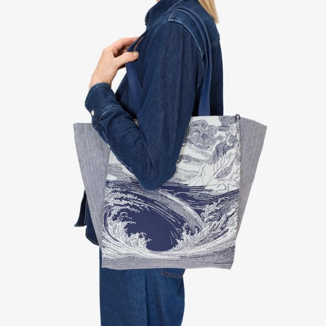 Inouï Editions Totebag - Balthazar - Bleu Marine