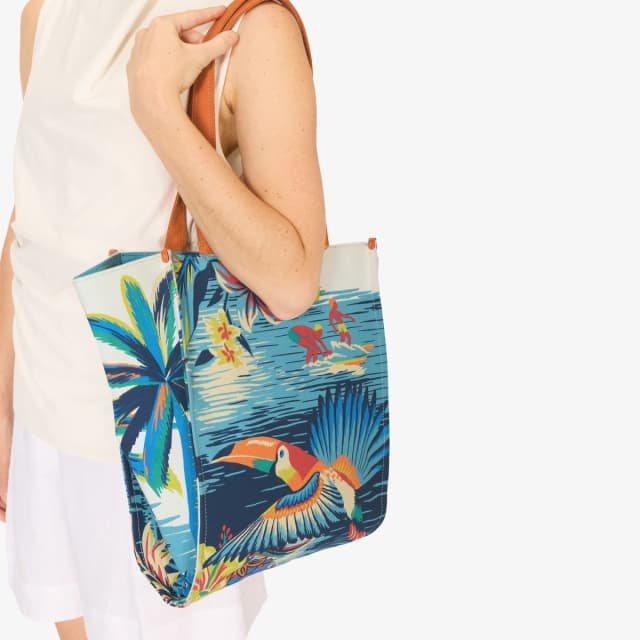 Inouï Editions Totebag - Hawai - Bleu