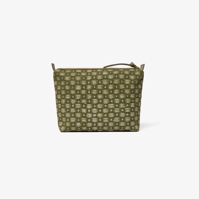 Inouï Editions Trousse City Tasca - Cannage - Kaki