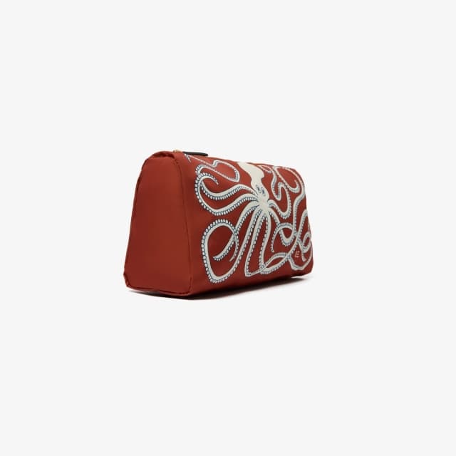 Inouï Editions Trousse M - Octopus - Orange