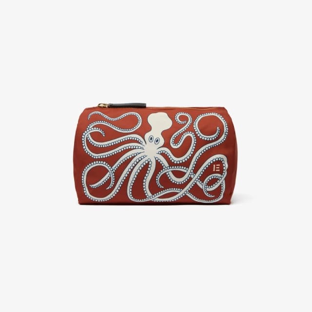 inouï editions Trousse S - Octopus - Orange