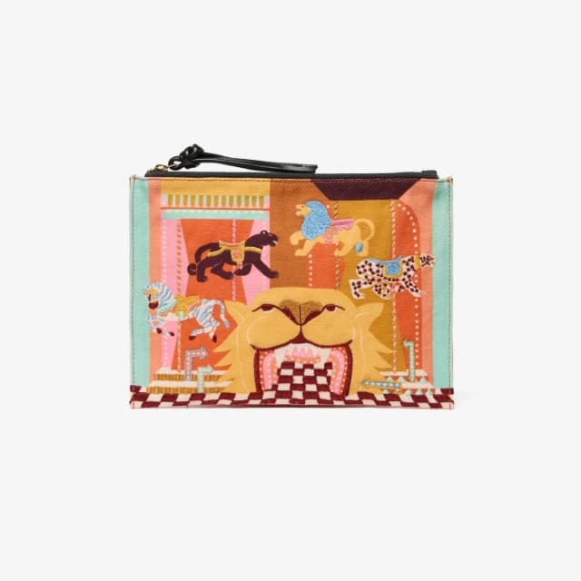 Inouï Editions Pochette Brodée - Rollercoaster - Pastel