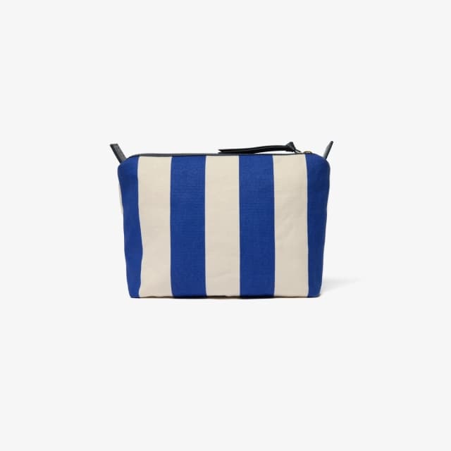 Inouï Editions Trousse City Tasca - Baldo Stripes - Bleu Marine