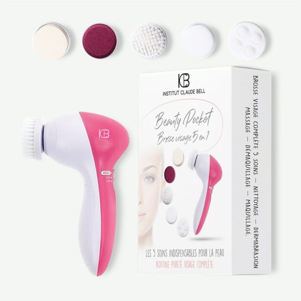 institut claude bell Beauty pocket – Brosse visage 5 en 1