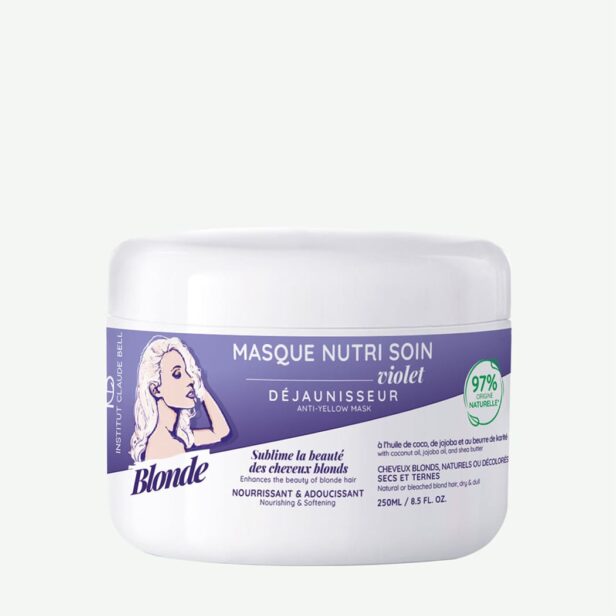 institut claude bell Blonde – Masque nutri soin : 250ml