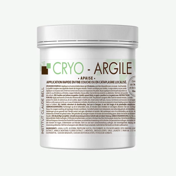 institut claude bell Cryo-argile – Onguent à froid actif : 250g