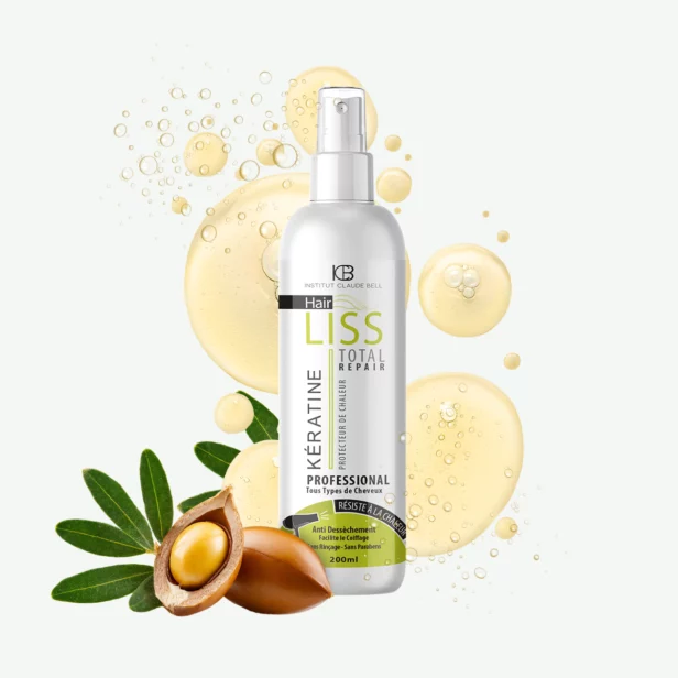 Institut Claude Bell Hairliss Keratine – Protecteur De Chaleur : 200ml