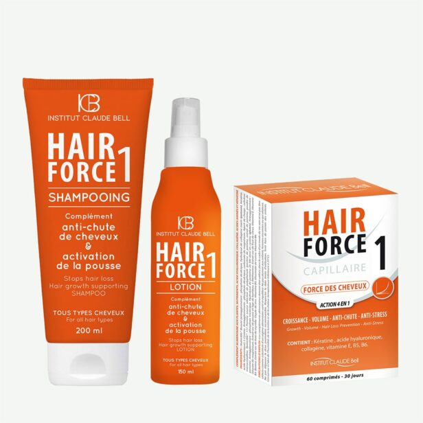 institut claude bell Hair Force One – Set complet