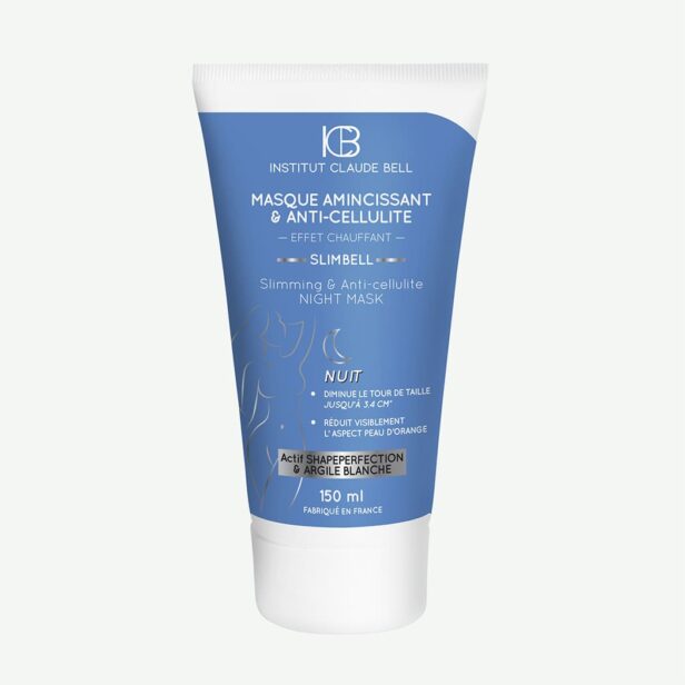 institut claude bell Masque thermique amincissant & anti-cellulite – Sans rincage – Slimbell : 150ml