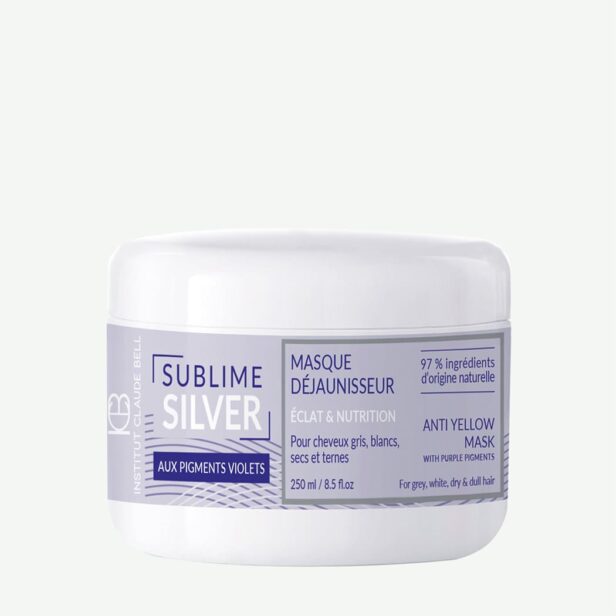 institut claude bell Sublime Silver : Masque déjaunisseur : 250ml