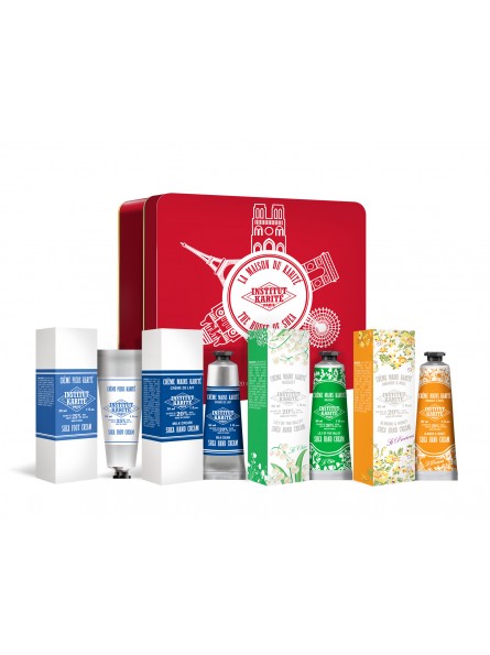 institut karité paris Coffret Métal IKP Monuments BODY 30mL avec étui