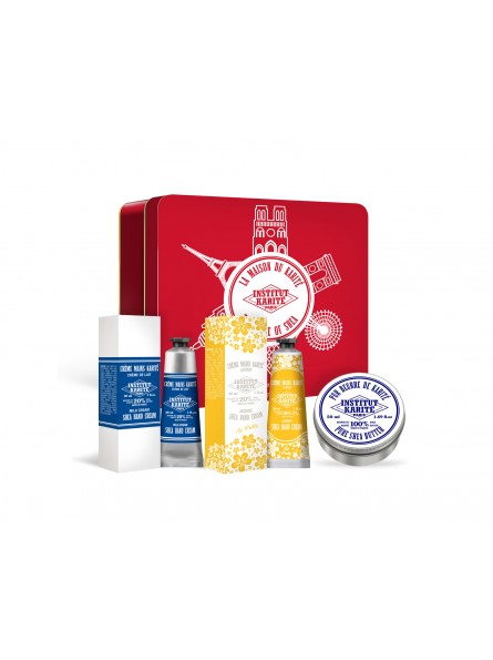 institut karité paris Coffret Métal IKP Monuments Mains & BK