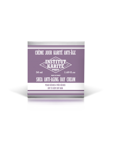 Institut Karité Paris Crème Jour Karité Anti-Âge - Peaux Sèches à Très Sèches 50 Ml - Nuage De Coton