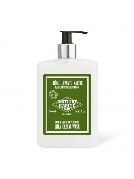 institut karité paris Crème Lavante Karité 500 mL Verveine Citron