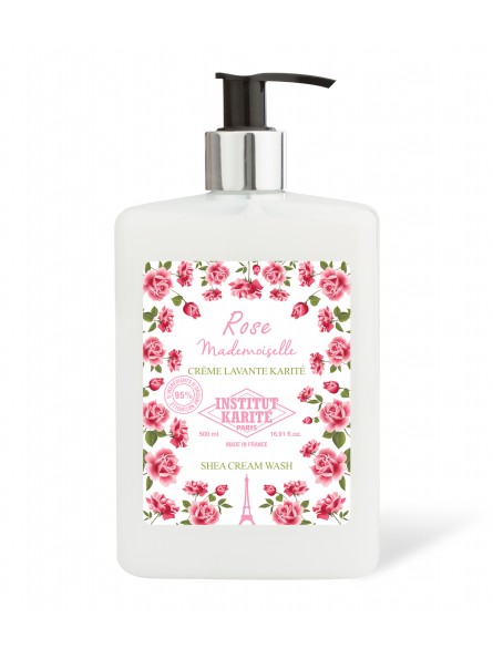 institut karité paris Crème Lavante Karité Rose Mademoiselle 500 mL