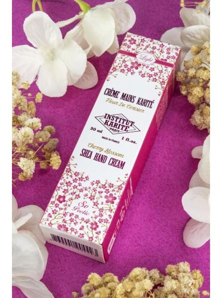 Institut Karité Paris Crème Mains Karité Légère Fleur De Cerisier 30 ML Avec étui
