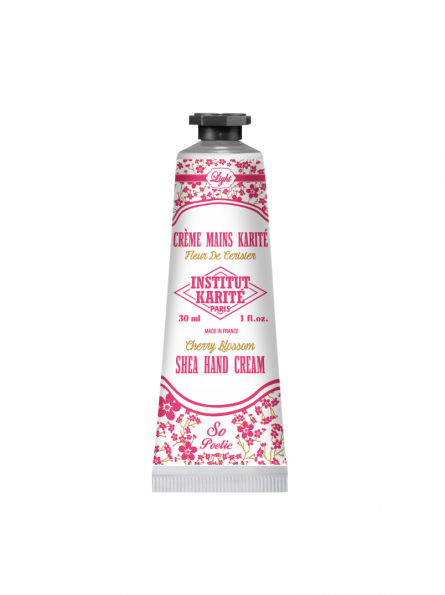 institut karité paris Crème Mains Karité Légère Fleur de Cerisier 30 mL