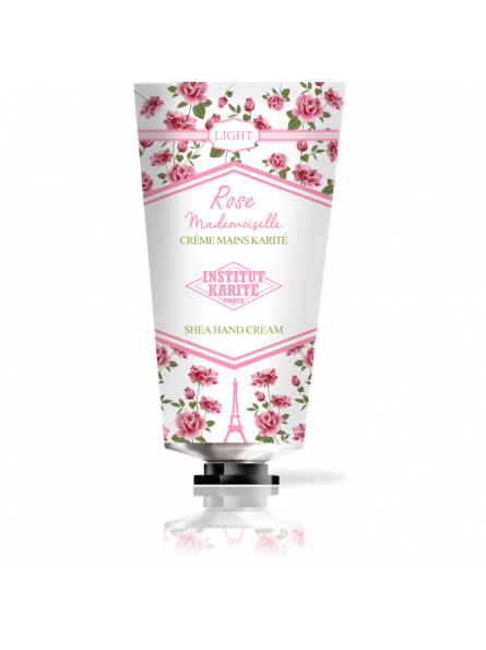 Institut Karité Paris Crème Mains Karité Rose Mademoiselle Légère 75 ML