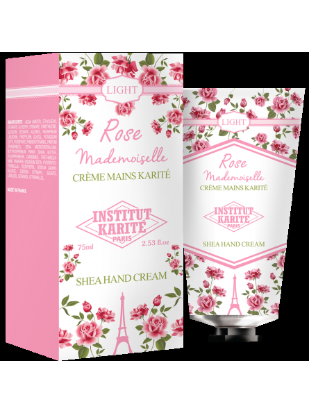 institut karité paris Crème Mains Karité Rose Mademoiselle Légère 75 mL