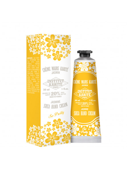 institut karité paris Crème Mains Karité So Pretty 30 mL Jasmin avec étui