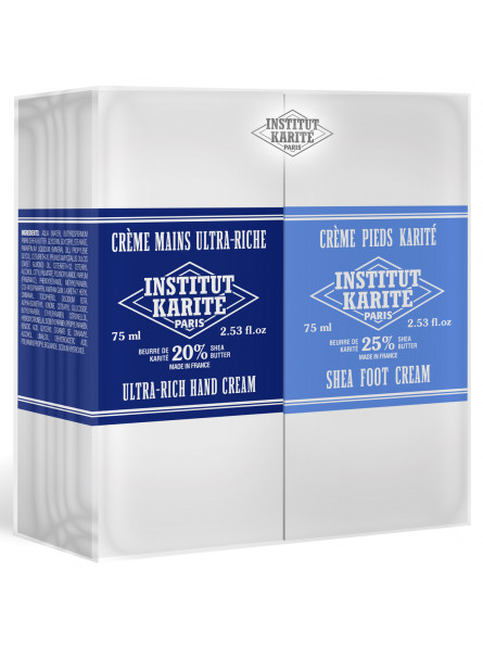 institut karité paris Duo Crème Mains Karité & Crème Pieds Karité 75 mL