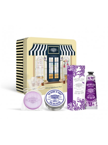 institut karité paris Coffret Métal Lavande