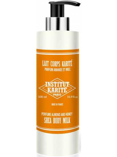 institut karité paris Lait Corps Karité 500 mL Amande et Miel